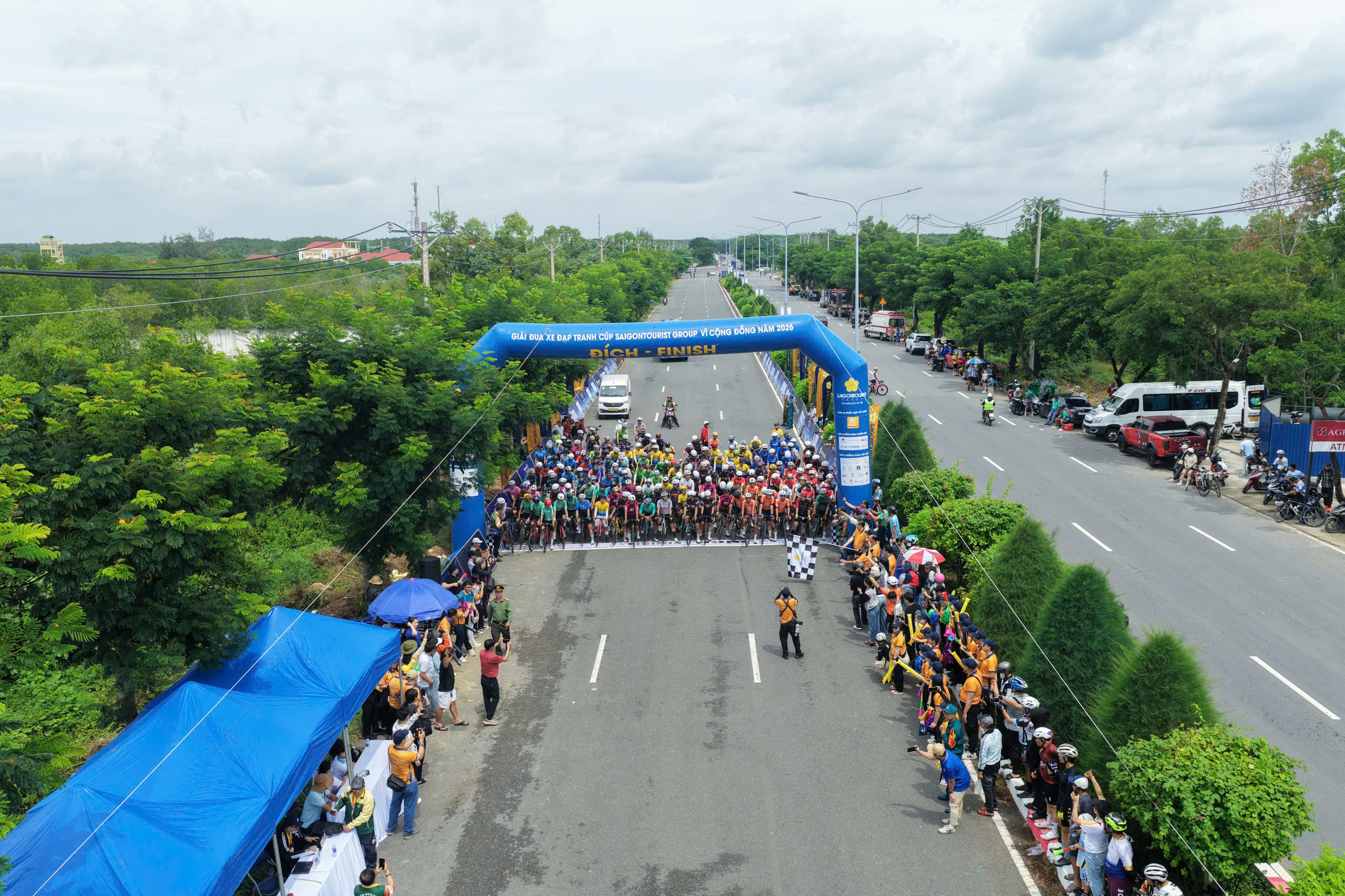 Giải đua xe đạp tranh Cúp Saigontourist Group vì cộng đồng 2026
