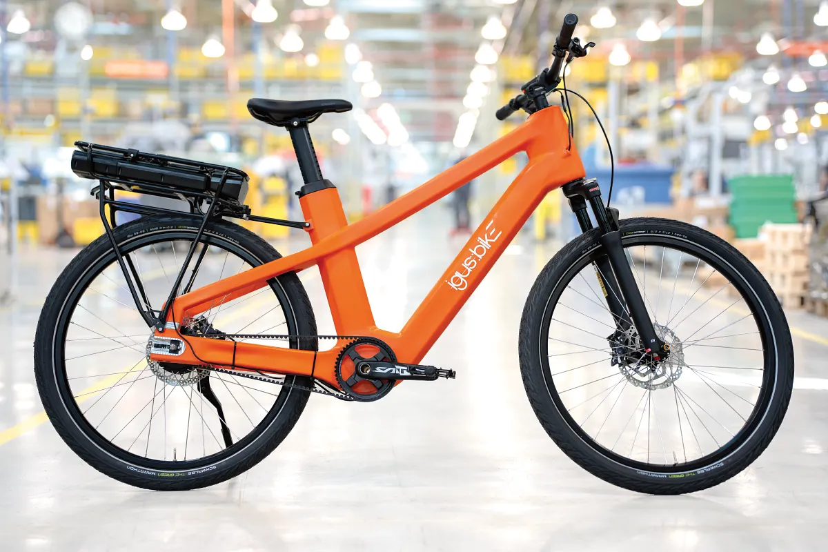 Xe đạp điện igus:bike — phiên bản điện làm từ 50% nhựa tái chế
